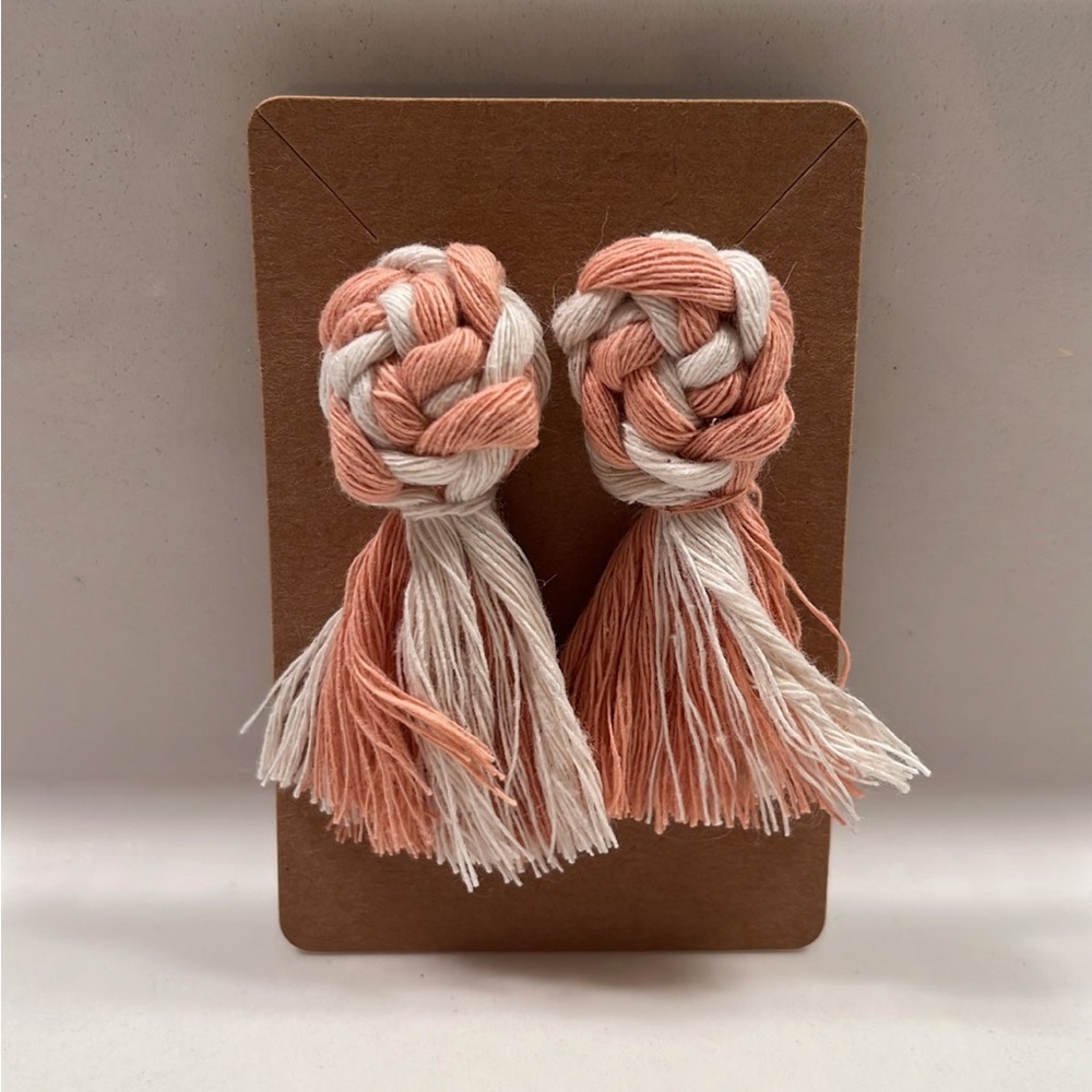 Handmade Macrame Earrings
